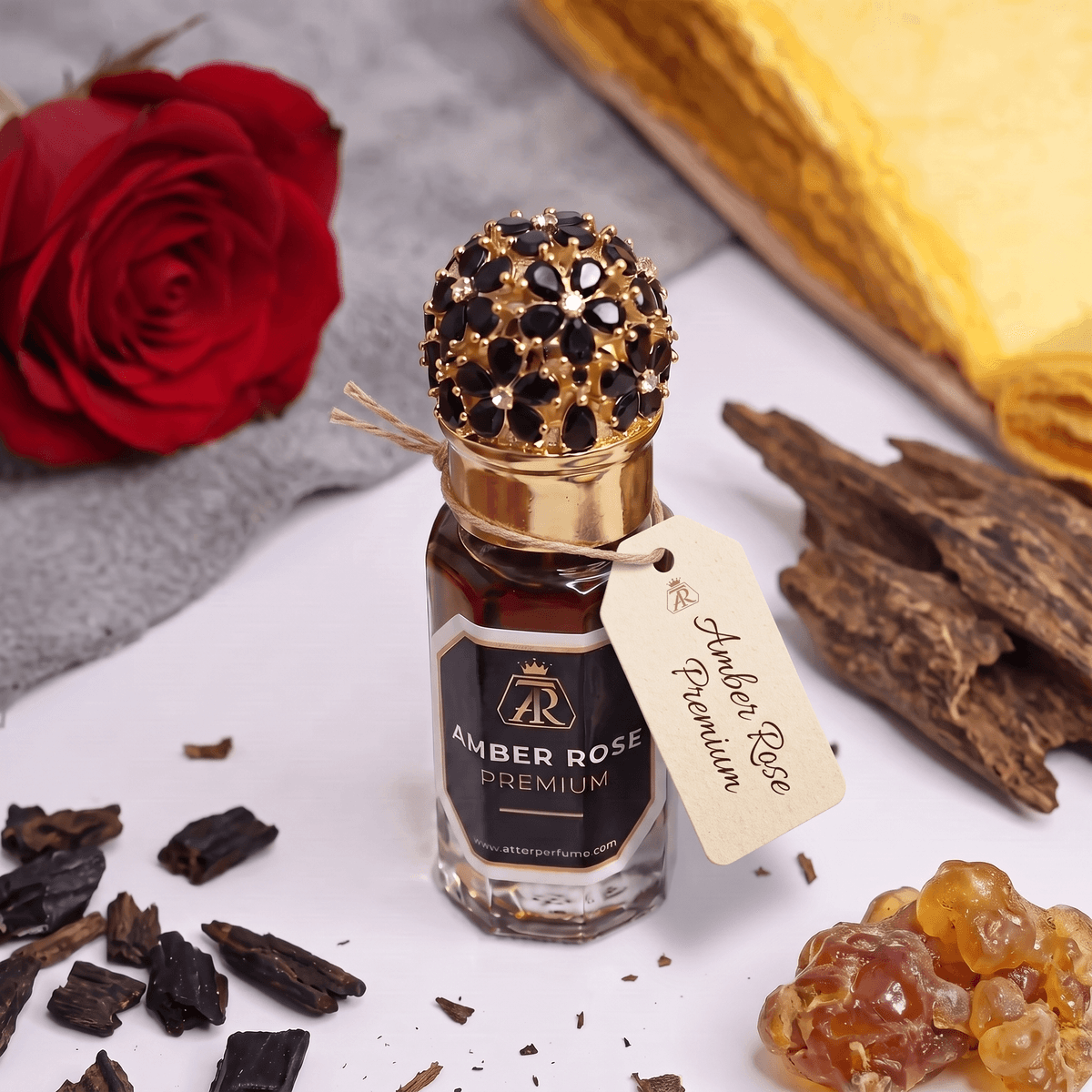 Amber Rose Premium — Attar Perfume