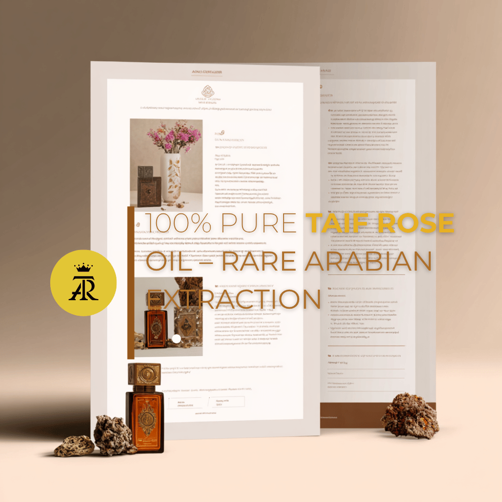 100% PURE TAIF ROSE OIL – RARE ARABIAN EXTRACTION