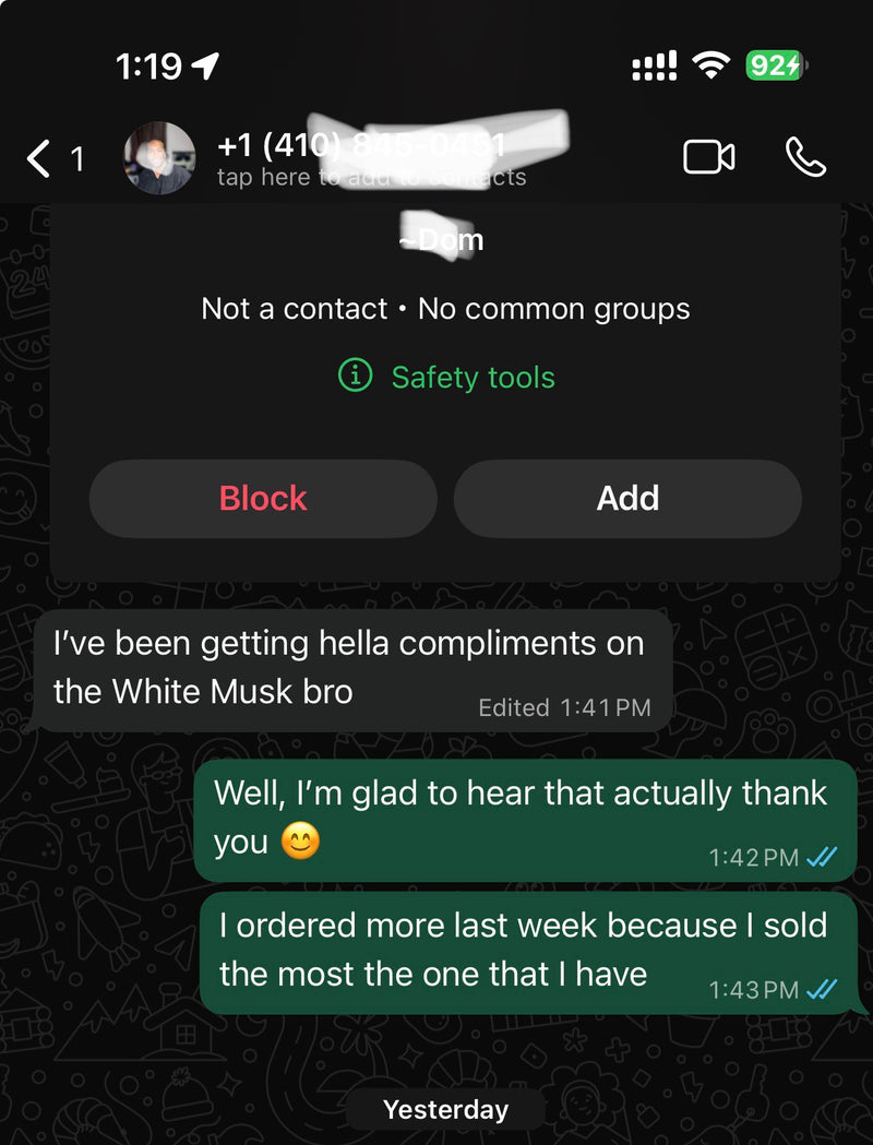 White Musk ★★★★★