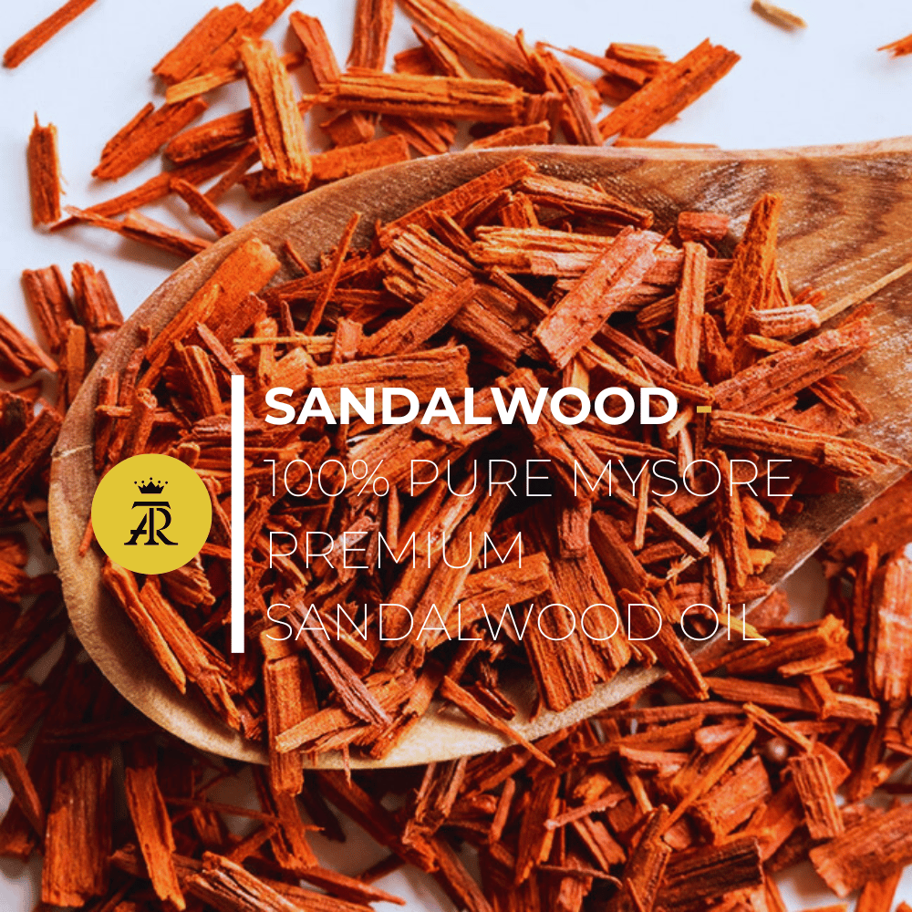 SANDALWOOD - 100% PURE MYSORE PREMIUM SANDALWOOD OIL
