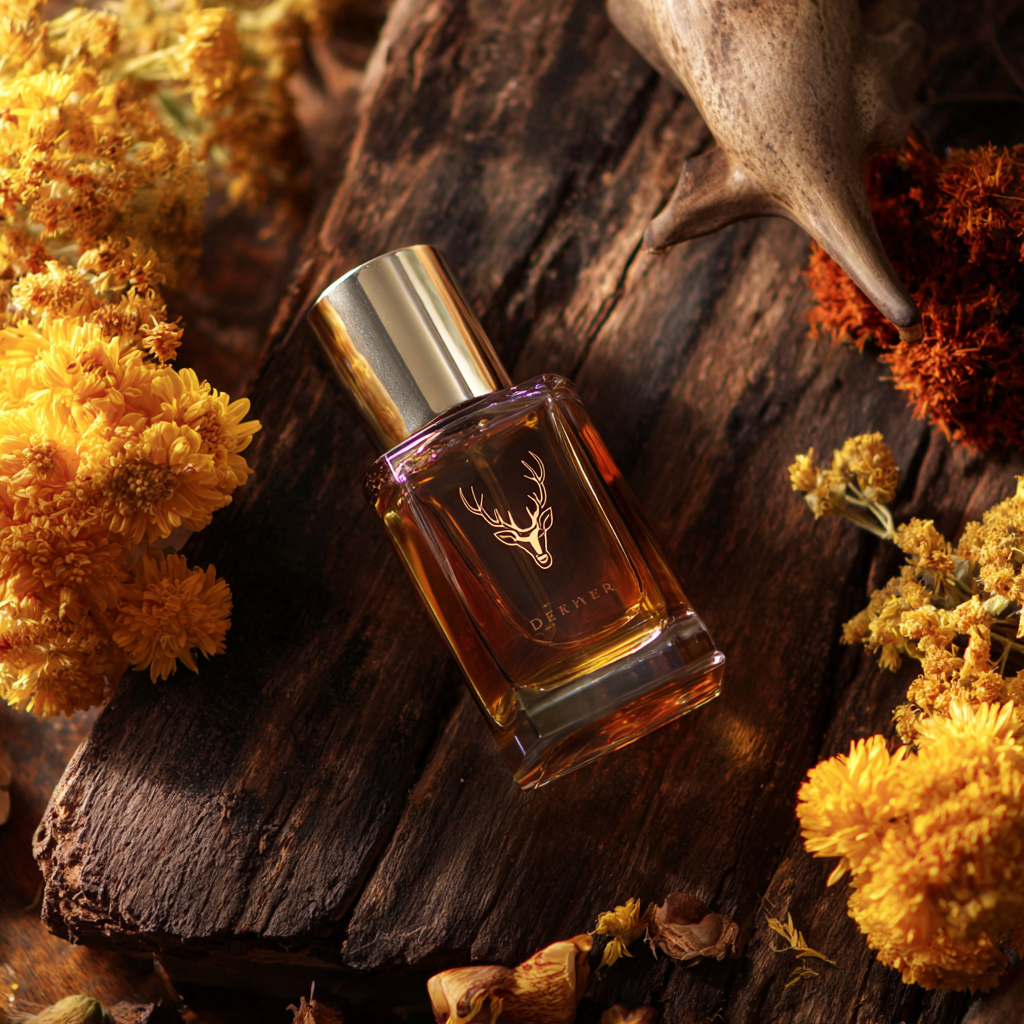 Satisfied customer holding AttarPerfume oud oil purchase
